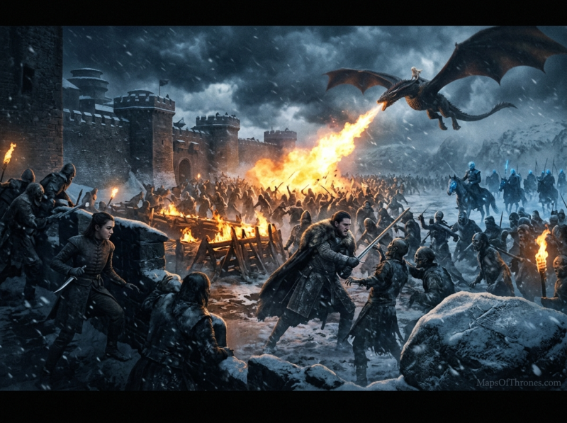 Battle of Winterfell Long Night