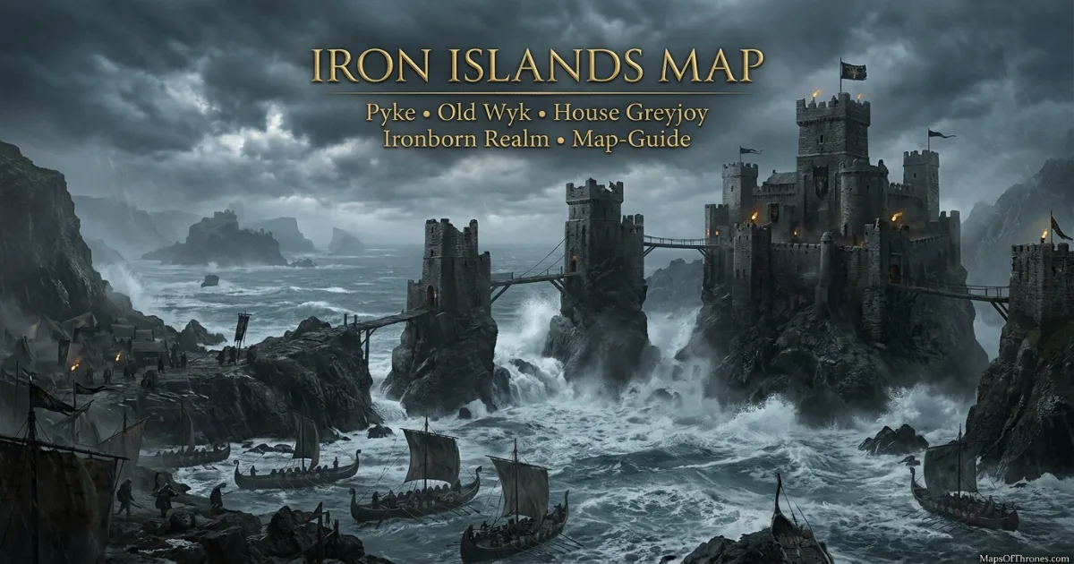 Iron Islands Map